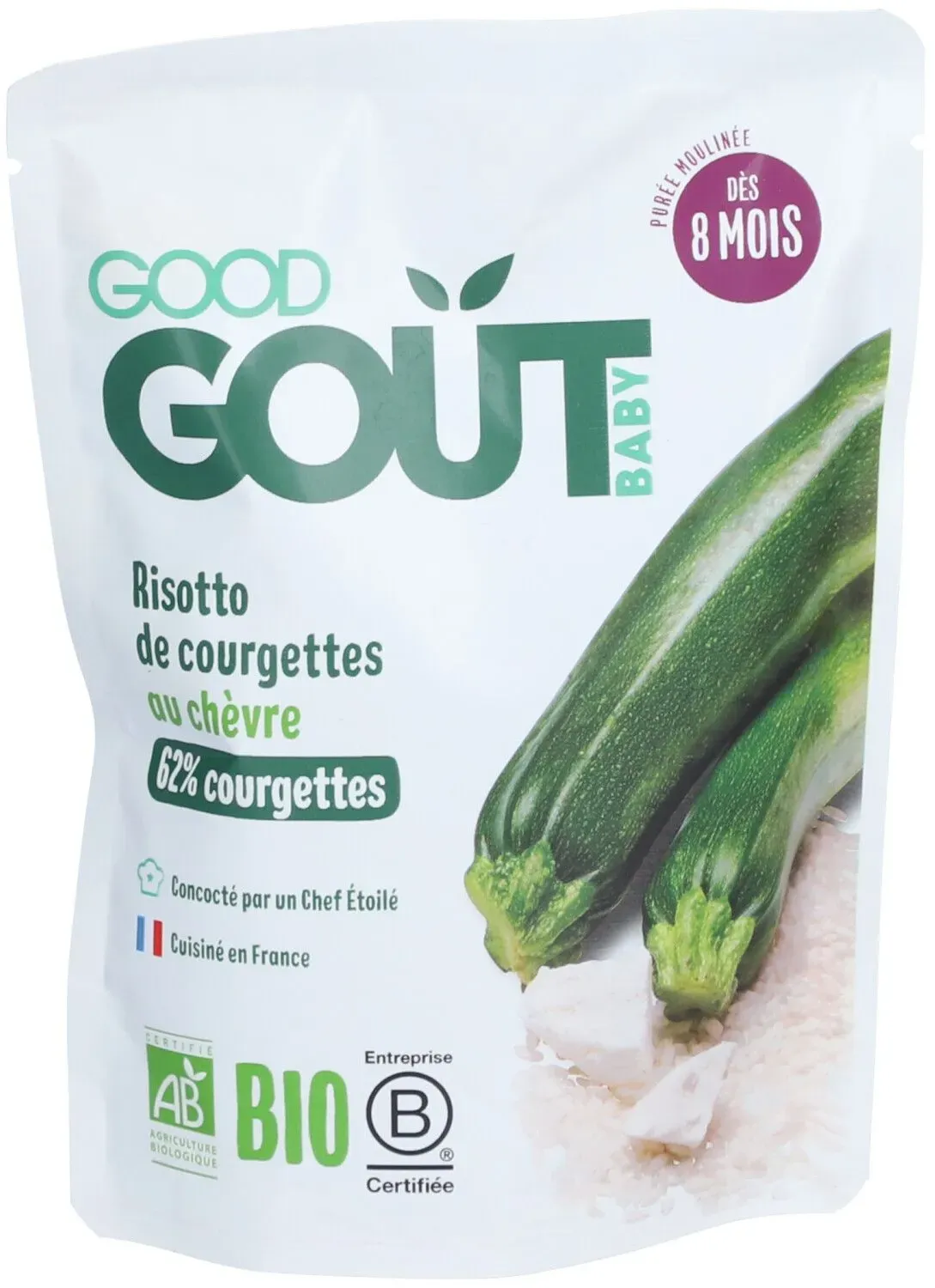 GOODGOUT RISOT COURGET CHEVRE 190G 190 g