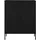 deluke KEVI Büroschrank 80 x 35 x 101,5 cm Schwarz