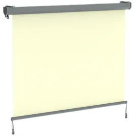 Konifera Senkrechtmarkise 140 x 250 cm Beige strapazierfähig