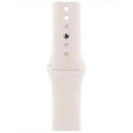 Apple Sport Band (40 mm, Fluorelastomer), Uhrenarmband, Weiss