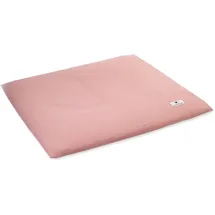 Julius Zöllner Überzug für Wickelauflage aus Musselin Baumwolle - Musselin dusty rose Gr. 85/75