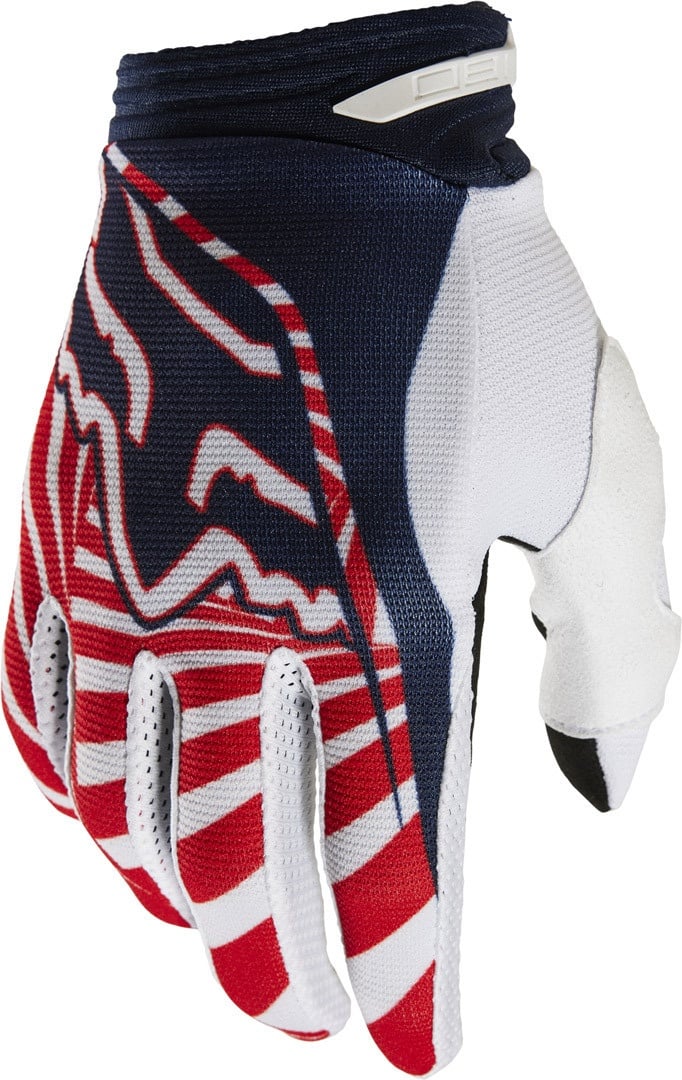 FOX 180 Goat Motorcross handschoenen, blauw, S Voorman