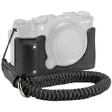 SmallRig 4879 Kamera-Leder-Halbschalen- Set für Fujifilm X-M5 schwarz