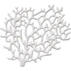 Coral Schmuckanhänger weiß