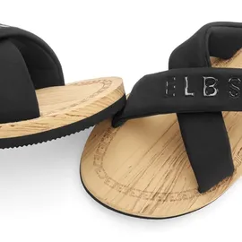 ELBSAND Pantolette Damen schwarz Gr.43