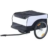 Homcom CargoTrailer schwarz/weiß