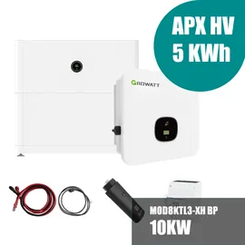 Growatt MOD 10KTL3-XH2 Solarspeicher 5 kWh Wechselrichter Bundle