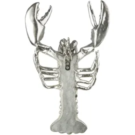 Gilde Figur, Wandobjekt Lobster silberfarben - (H) 41,5 cm | Gr.: onesize