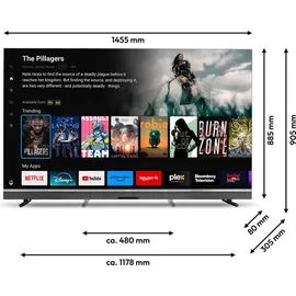 Medion MD 865900 65" 3840 x 2160 LED 4K Smart TV