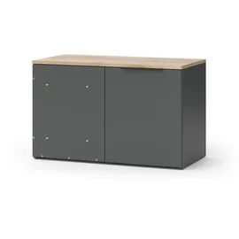 Vicco Eckkommode Wido 80 x 50 cm Anthrazit