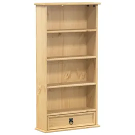 vidaXL CD-Schrank Corona 52x17,5x103 cm Massivholz Kiefer