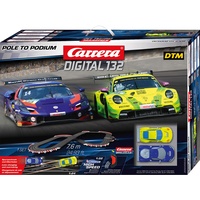 Carrera Digital 132 | Pole to Podium Rennbahn-Set | Carrera Bahn und lizensierte Slotcars | bis zu 6 Spieler | Für Kinder ab 8 Jahren & Erwachsene