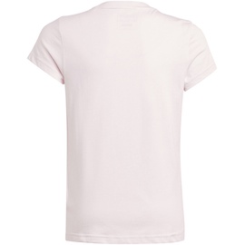 adidas T-Shirt - rosa mit weissem Logo, Cotton Kinder A2JM clpink/white 170