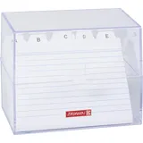 Brunnen Karteibox A6 gefüllt transparent
