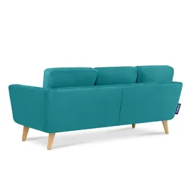 Konsimo Ecksofa Tagio ¦ türkis/petrol ¦ Maße (cm): B: 190 H: 78