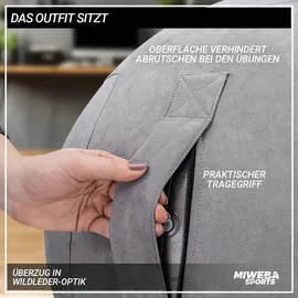 MIWEBA Gymnastikball Grau 65 cm