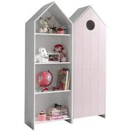 58 aufm Kessel Kania Regalschrank 115x171x37 cm pink