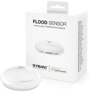 FIBARO FGBHFS-101 Wassermelder (Apple HomeKit), Weiß