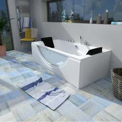 Whirlpool Pool Badewanne Wanne W81H-B-SC 180x90cm aktive Schlauch-Reinigung