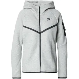 Nike Tech Fleece Kapuzenjacke Herren Grau/Schwarz L