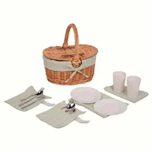 UNUS Picknickkorb Kinder in Grün | Gr.: onesize