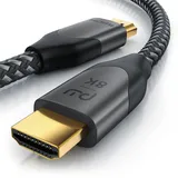 Primewire HDMI-Kabel 2.1 1 m Schwarz