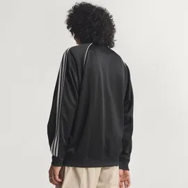 adidas SST ADICOLOR CLASSICS LOOSE TRACK TOP - Black / White - XS