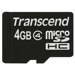 Transcend TS4GUSDC4 Speicherkarte 4 GB
