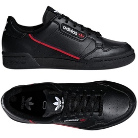 adidas Continental 80 J Kinder Sneaker low Schwarz 37 1/3