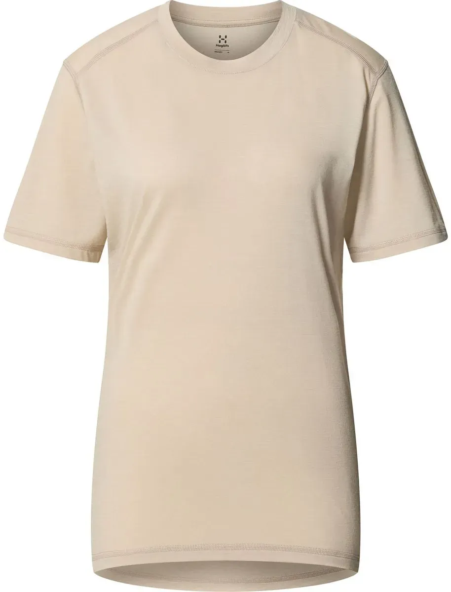 Haglöfs Kaise Wool Tee Women chalk beige (5S9) L