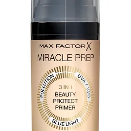 Max Factor Miracle Prep 3in1 Beauty Protect Primer, mit LSF und schützt vor UVA/UVB Strahlen, 30 ml