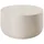 Tectake Runder Couchtisch Weiß Keramik 80 x 39,5 cm