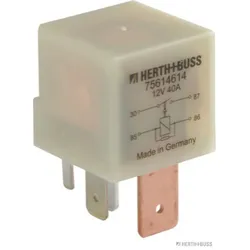 HERTH&BUSS Relais, Kraftstoffpumpe, 12 V, 40 A, 4 pins, Widerstand - 75614614