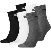 Puma Socken 6er Pack in Schwarz/Weiß/Grau 47-49