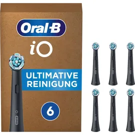 Oral-B iO Ultimative Reinigung Aufsteckbürste schwarz 6 St.