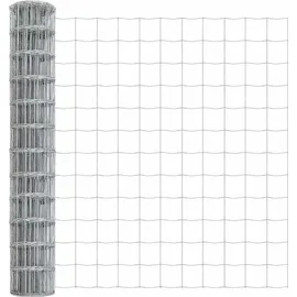 vidaXL Eurozaun 1.2x10 m Vergälter Stahl