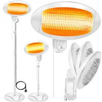 Kesser KESSER® 2000 Watt Infrarot Heizstrahler Standheizer Terrassenheizung Terrassen