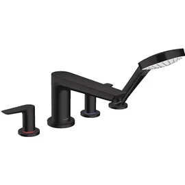 Hansgrohe Talis E Einhandwannenmischer Schwarz Matt