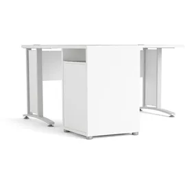 VCM Eckschreibtisch Prisme Beige