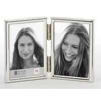 Walther design Bilderrahmen silber 2X 6x9 cm Chloe Portraitrahmen
