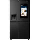 Hisense RS9P628GPFE Side-by-Side (614 l, 1790 mm hoch, Schwarz)