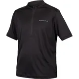 Endura Hummvee II Kurzarm Jersey für Herren, Schwarz, L