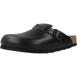 Birkenstock Boston Naturleder schmal schwarz 36