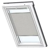 VELUX Standard-Plissee FSL U08 1259KWL Hellbeige, weiße Schiene: