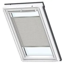 VELUX Standard-Plissee FSL U08 1259KWL Hellbeige, weiße Schiene: