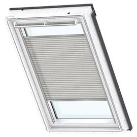 VELUX Standard-Plissee FSL U08 1259KWL Hellbeige, weiße Schiene: