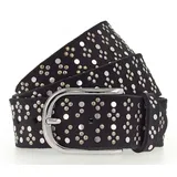B.belt Tini Leder schwarz 100 cm