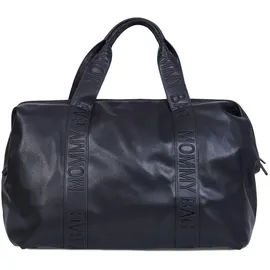 Childhome Wickeltasche Mommy Bag® LEATHER schwarz - Schwarz