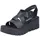 Rieker Keilsandaletten Damen Schwarz 38