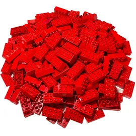 LEGO Duplo 2x4 Steine Rot 3011